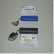 colher e garfos adaptados