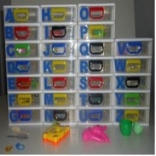 Gaveteiro Alfabético em Braille