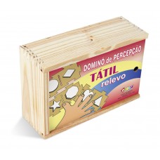 Dominó de Percepção Tátil - Relevo
