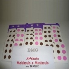 Alfabeto Maiúscula e Minúscula em Braille