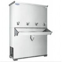 BEBEDOURO INDUSTRIAL INOX /4 TORNEIRAS 127V/220V (MOD.200LT)