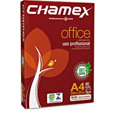 Papel sulfite 75g alcalino 210x297 A4 chamex office Ipaper PT 500 FL